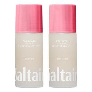 Saltair Pink Beach Serum Deodorant 5% AHA NEW 1.7 oz SET OF 2